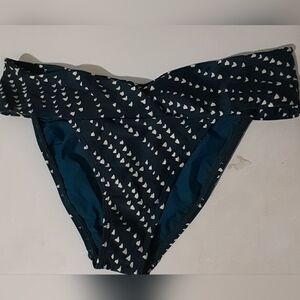 Stylish Black and White Women's Swim Bottom